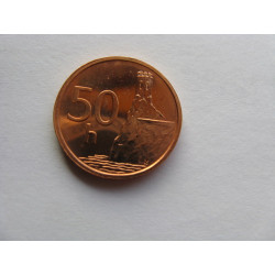 50 HALÉŘ 2000 SK stav 0/0